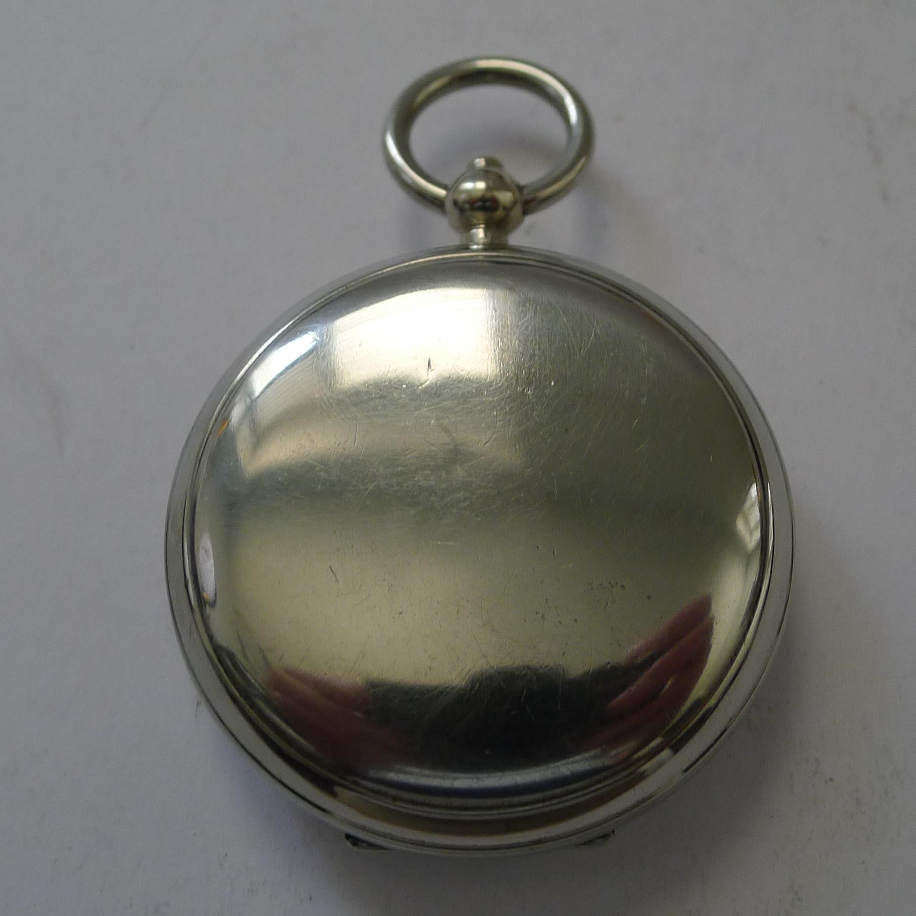 Early 20th Century WW1 Mark V Pocket Compass by Dennison, Birmingham - 1916 For Sale