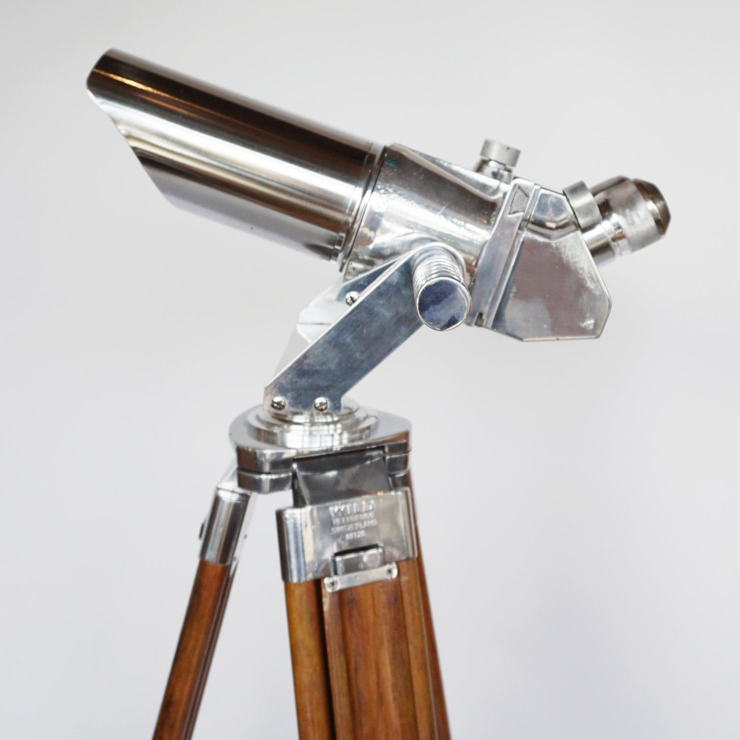 German WW11 Obersvation Binoculars Designed by Emil Busch for Zeiss