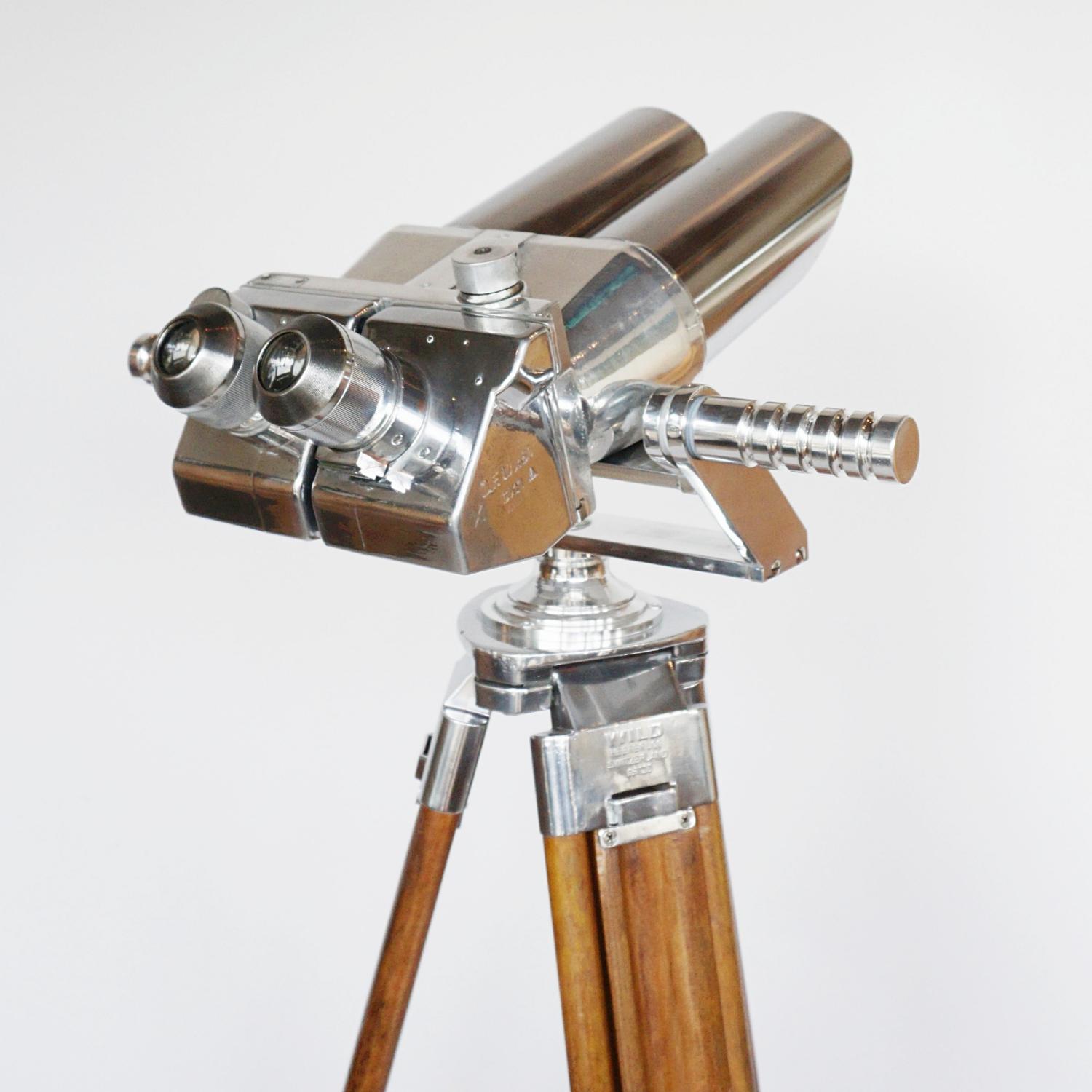 WW11 Obersvation Binoculars Designed by Emil Busch for Zeiss 3