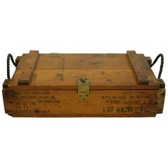 WW11 Wooden Mortar Cartidge Box, circa 1940s