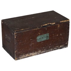 WW2 1939-1945 8th Battalion the Durham Hd Hq Wing Military Campaign Chest Trunk