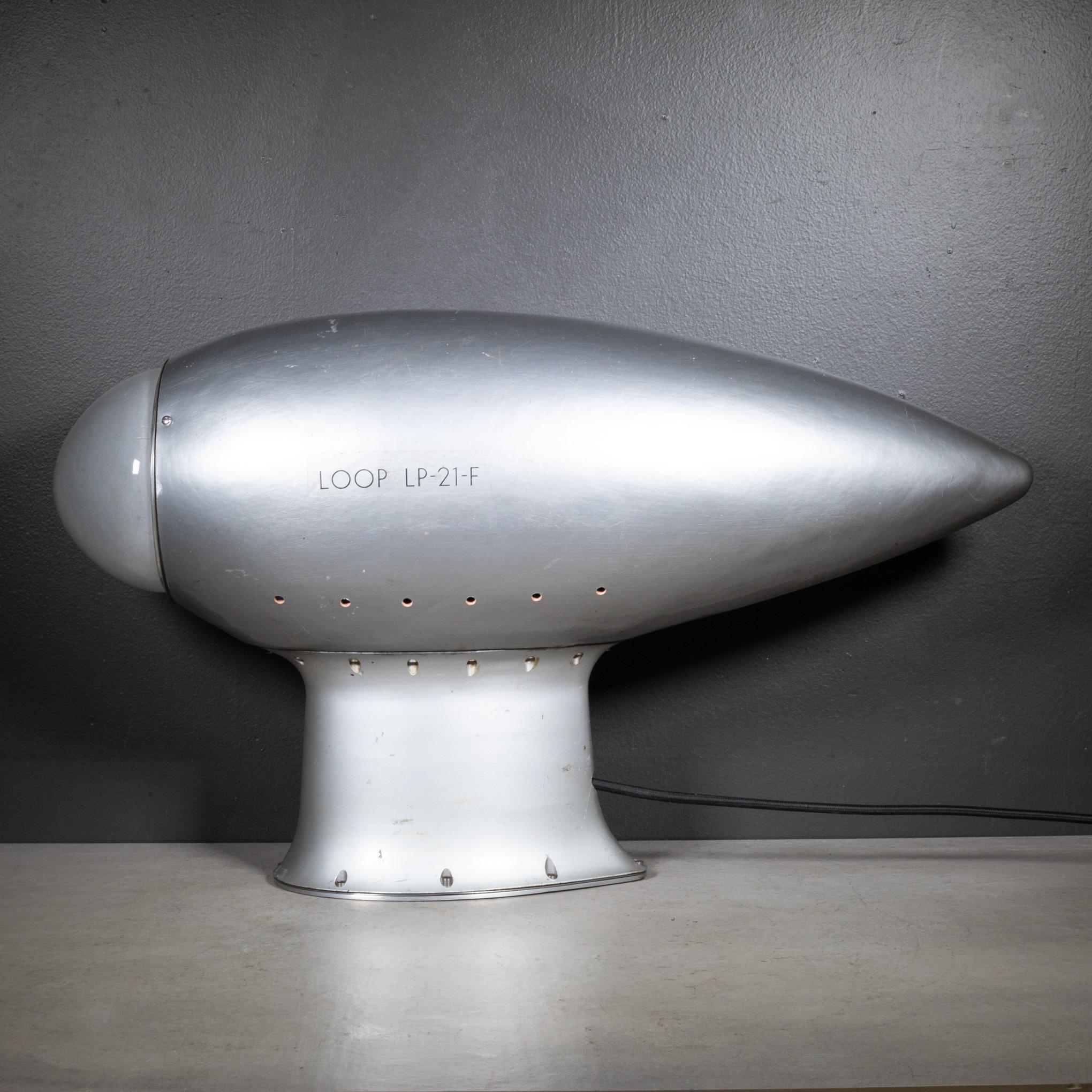 Industrial WW2 B-17 Bomber Radio Repurposed Lamp c.1940