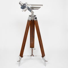 WW2 era 10 x 80 Binoculars by Jos Schneider & Co (Kreuznach, Germany). Restored.