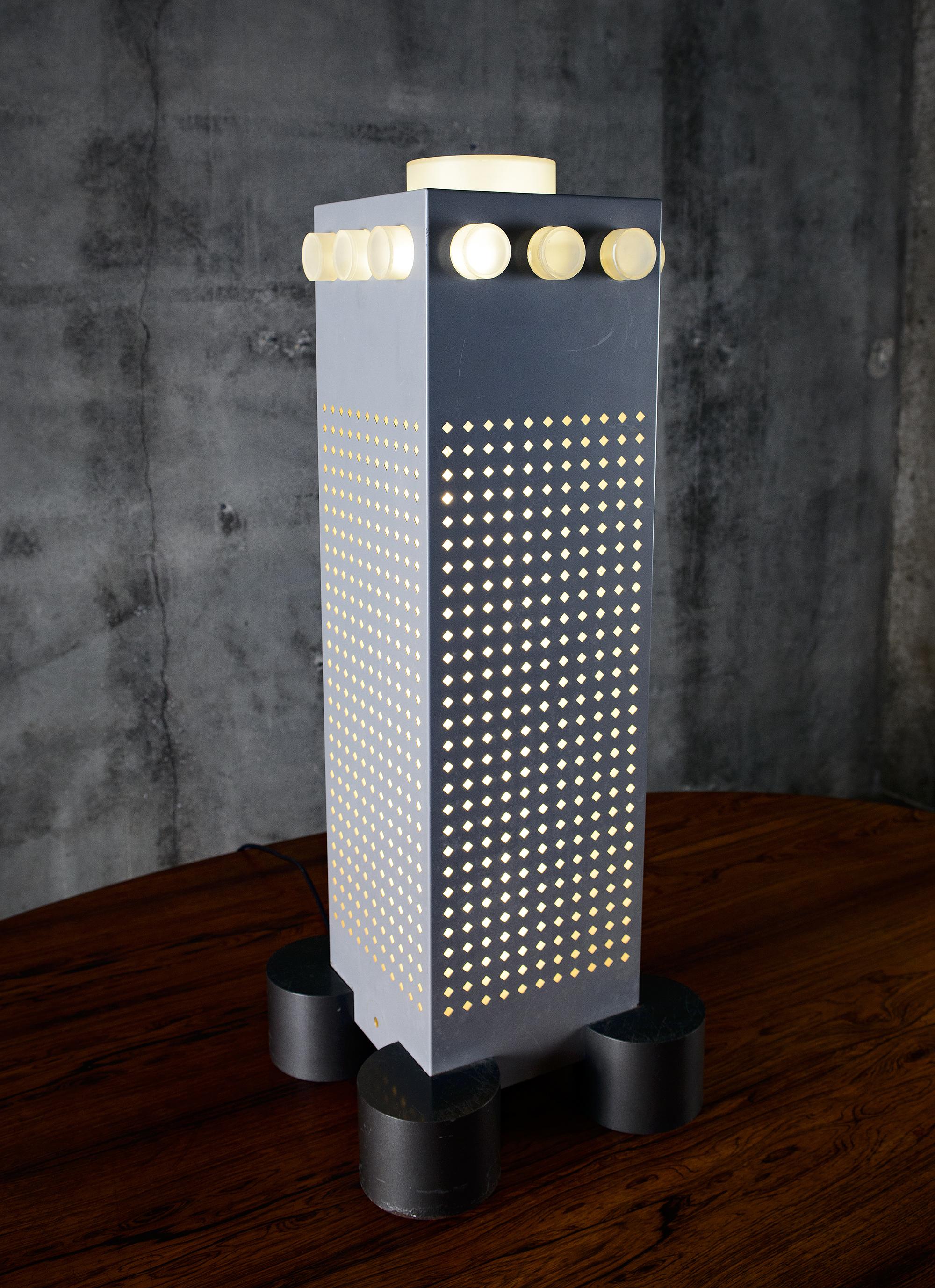 Italian 'WWF Tower' Floor Lamp by Matteo Thun & Andrea Lera For Sale