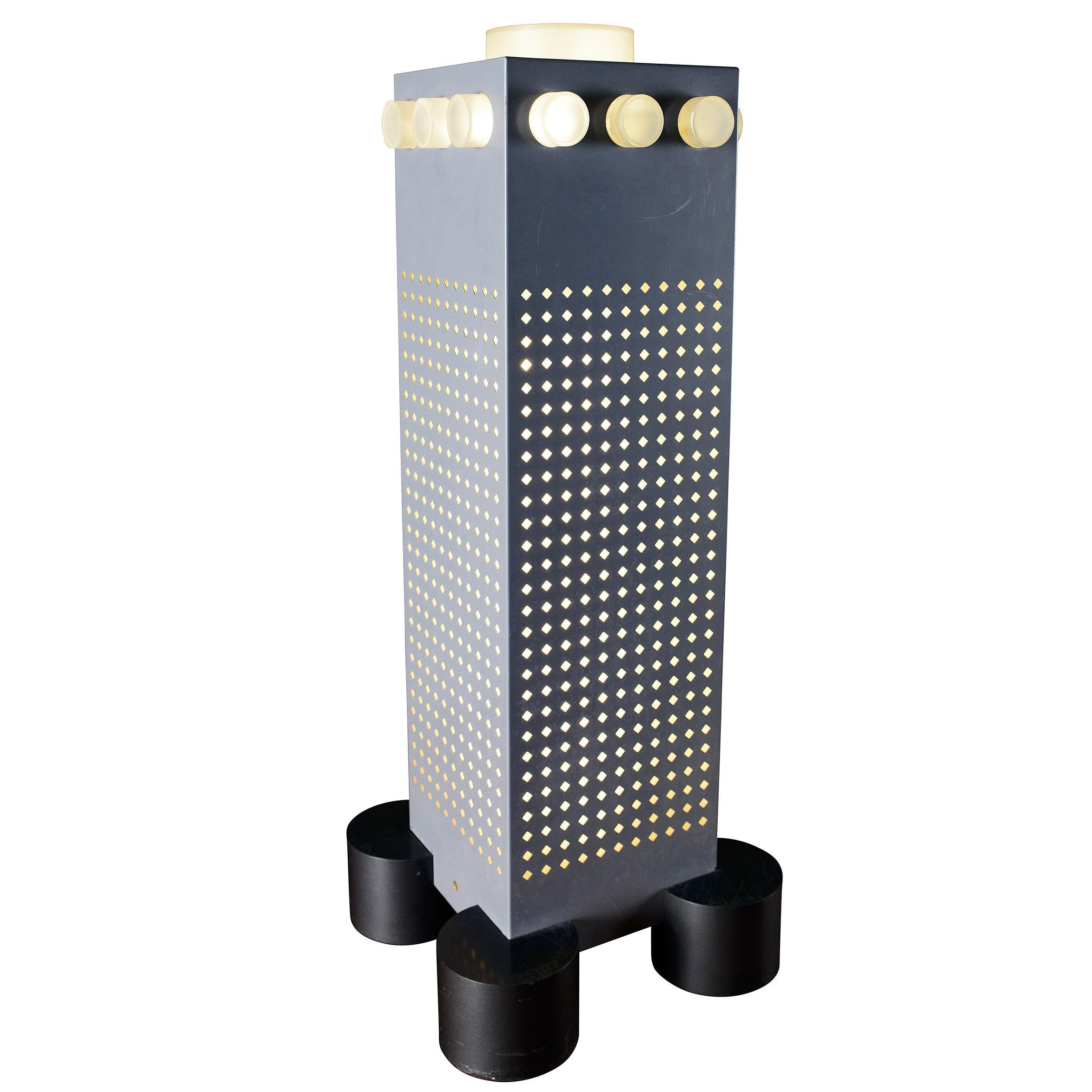 'WWF Tower' Floor Lamp by Matteo Thun & Andrea Lera For Sale