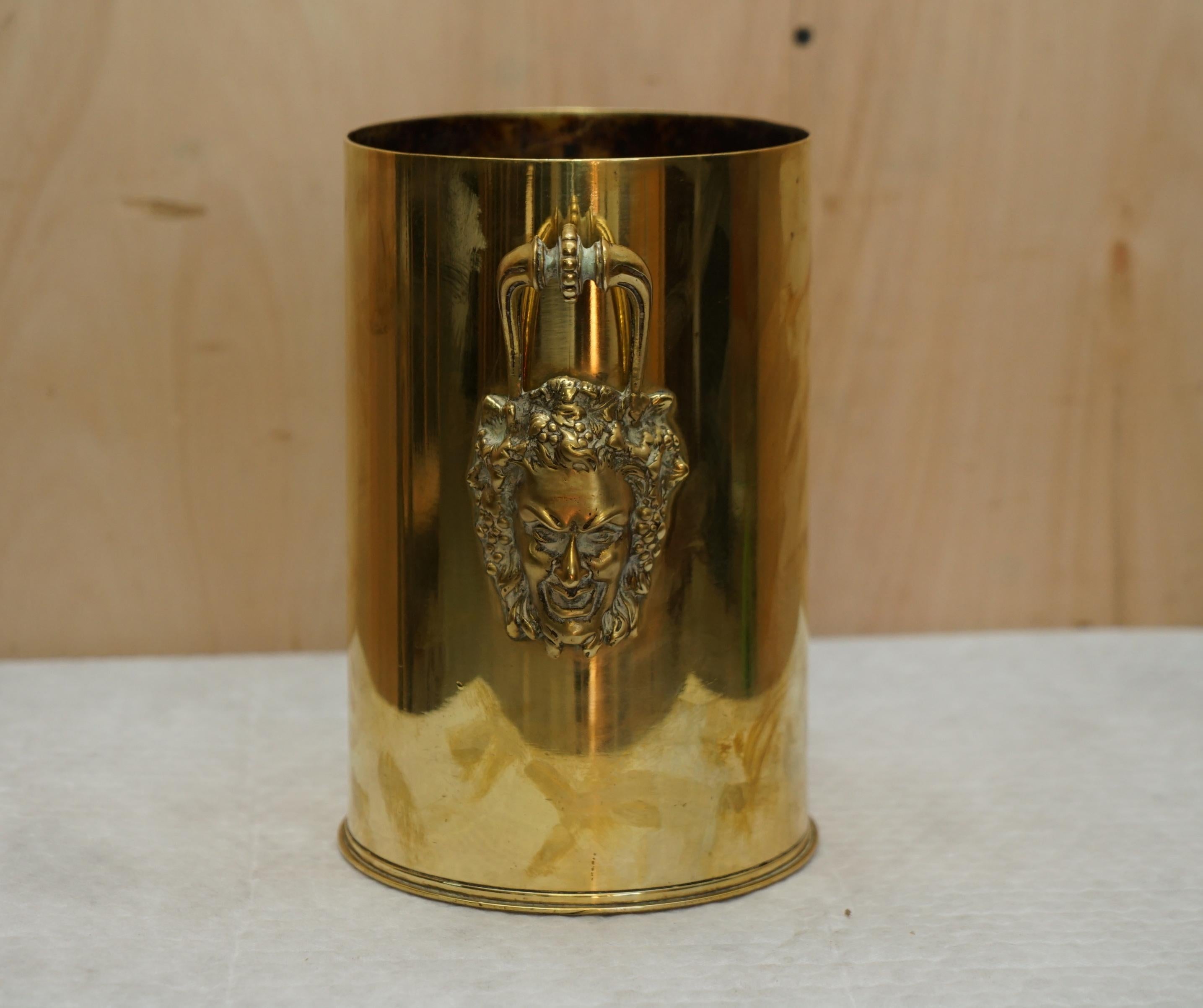 WWI 1915 St Chamond French Artillery Cannon Shell Ice Champaign Bucket For Sale 6
