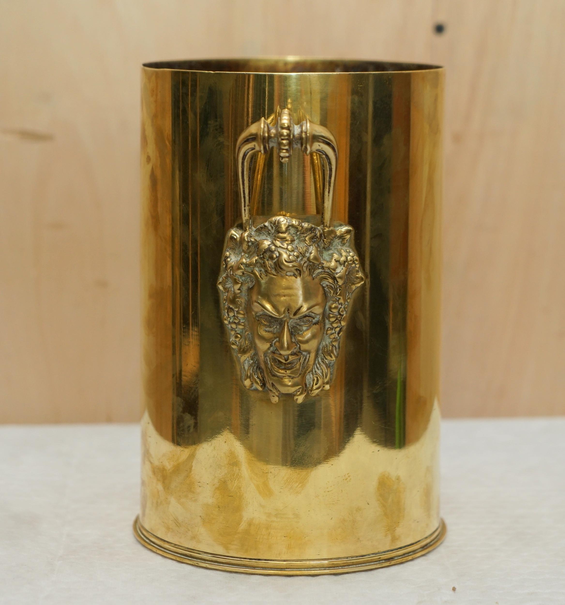 WWI 1915 St Chamond French Artillery Cannon Shell Ice Champaign Bucket For Sale 1