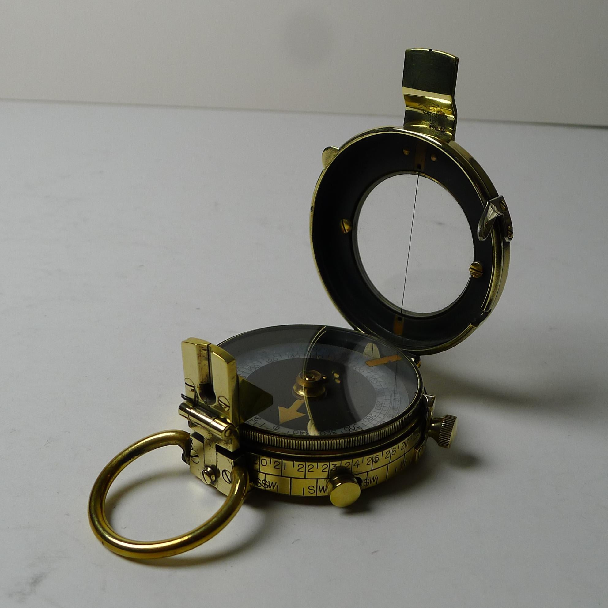 WWI 1917 British Army Officer's Compass 1