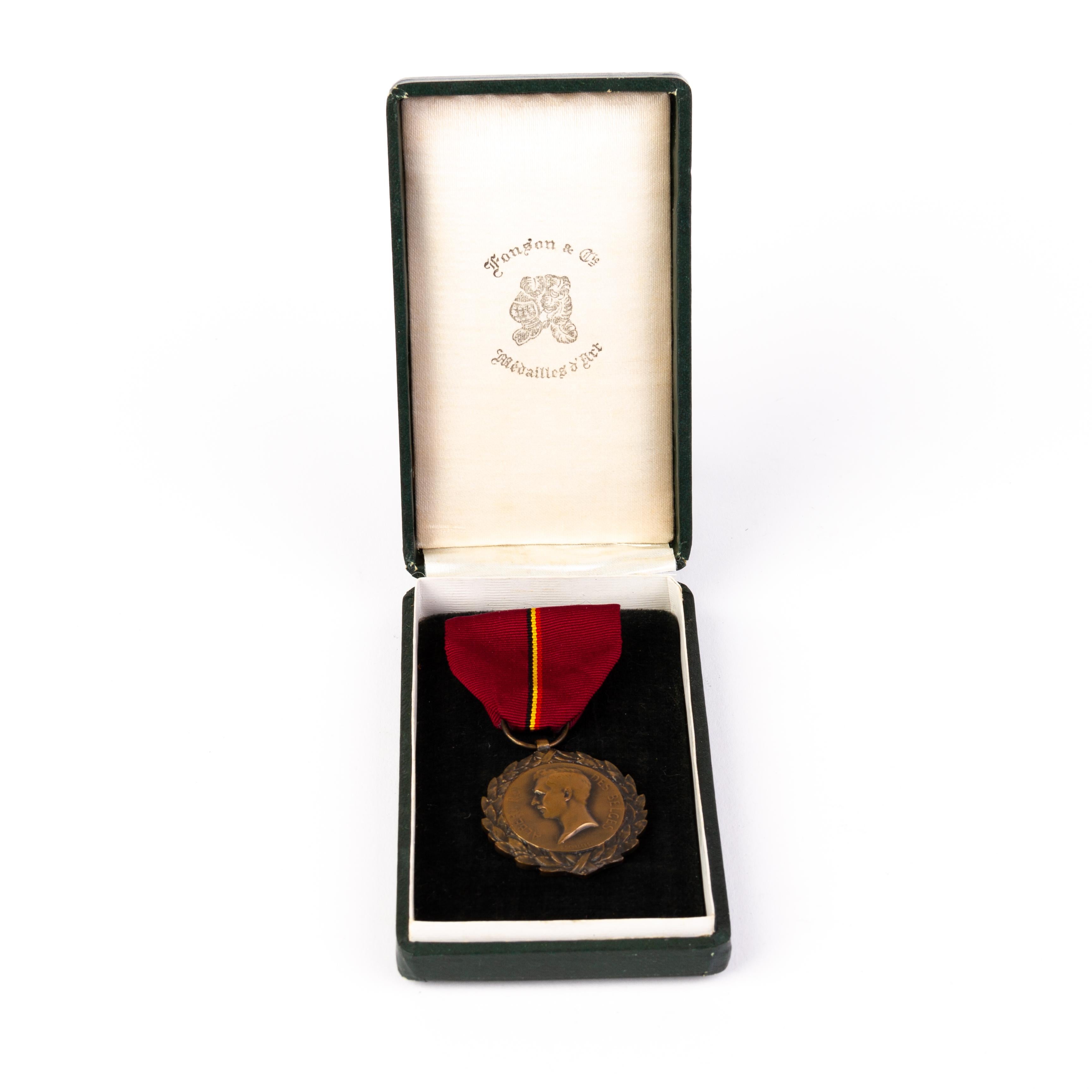 belgian ww1 medals
