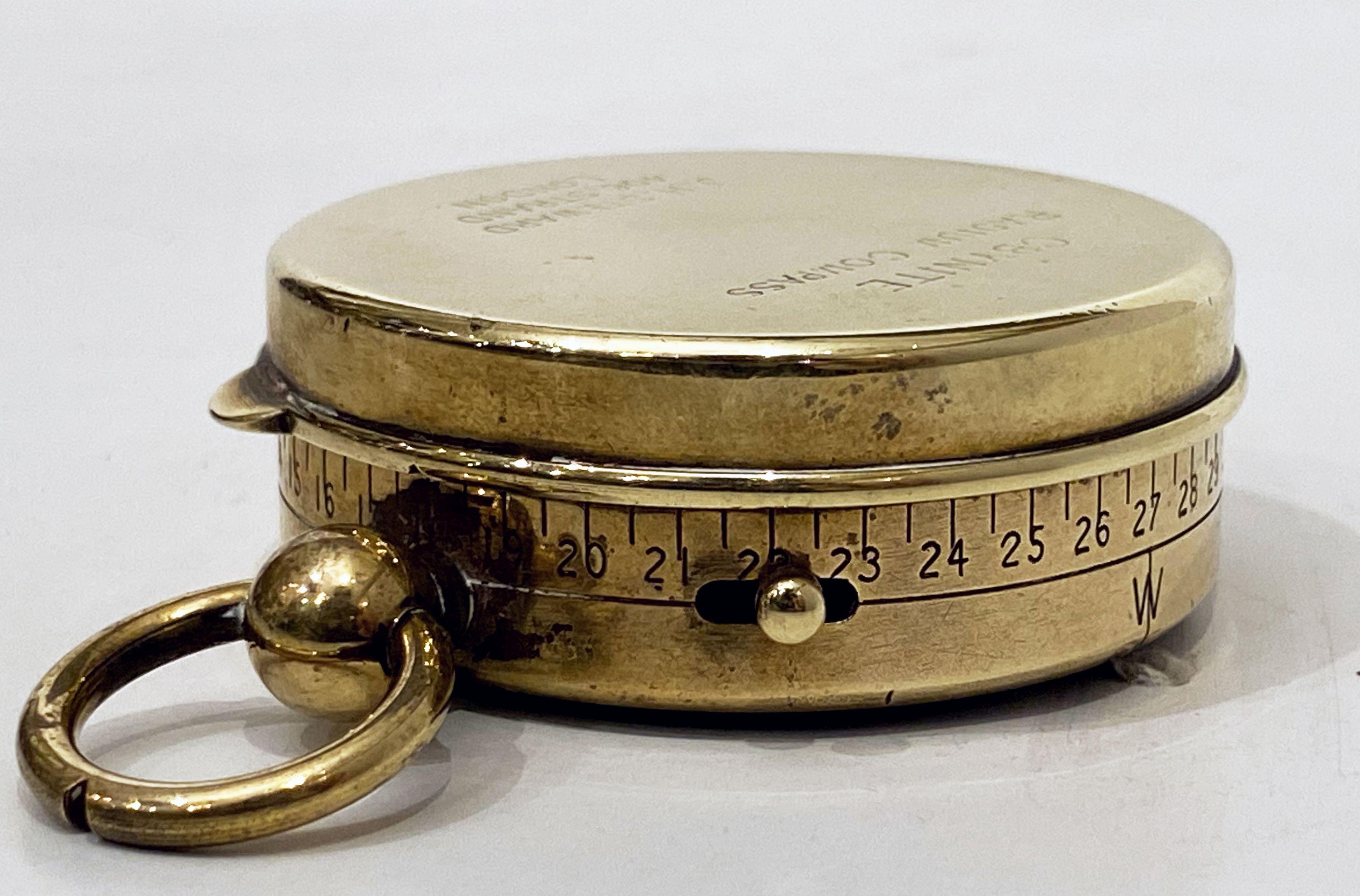 WWI Military Officer's Marching Compass, Cbynite Radium Compass 4