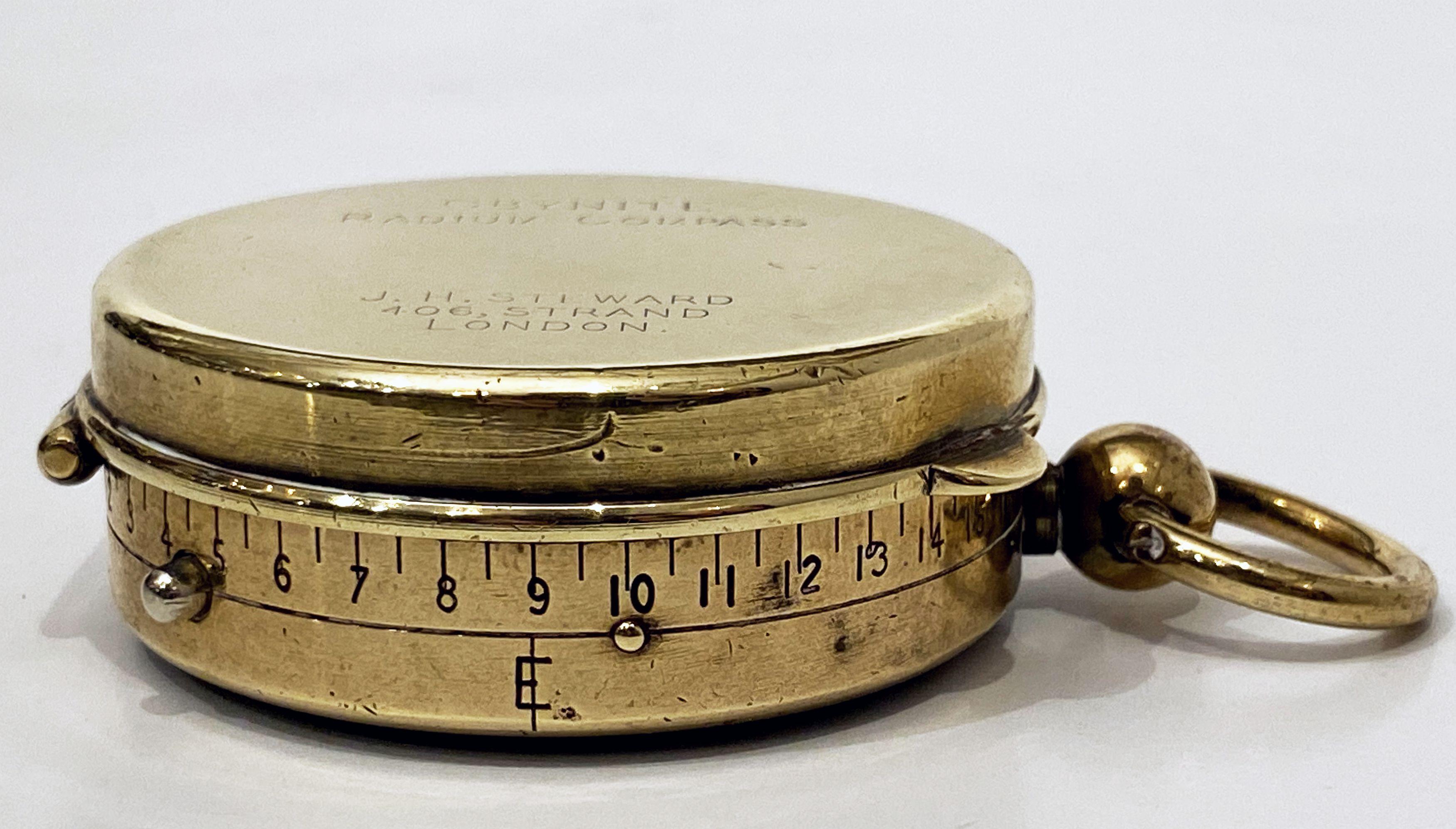 WWI Military Officer's Marching Compass, Cbynite Radium Compass 6