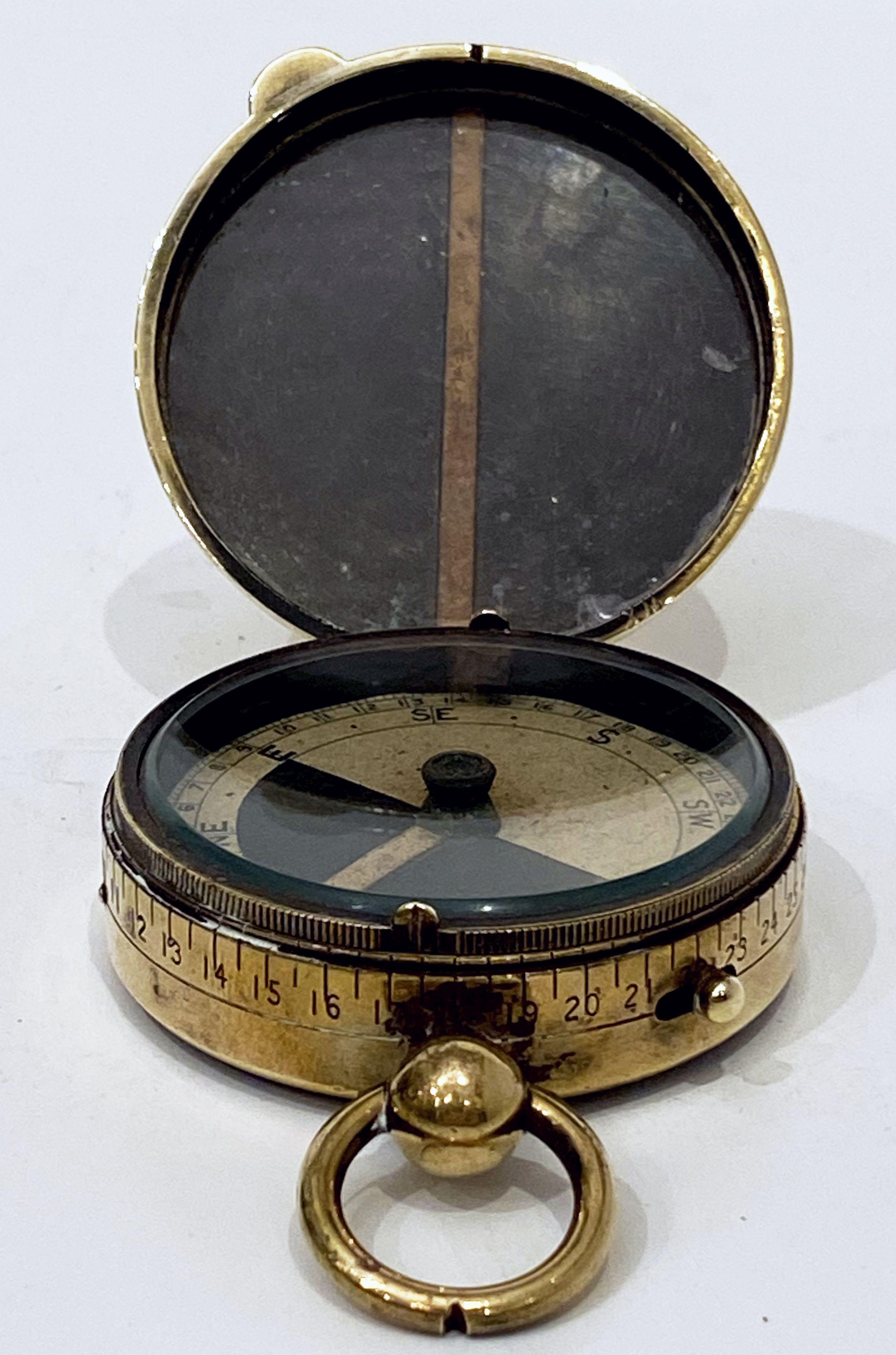WWI Military Officer's Marching Compass, Cbynite Radium Compass 7