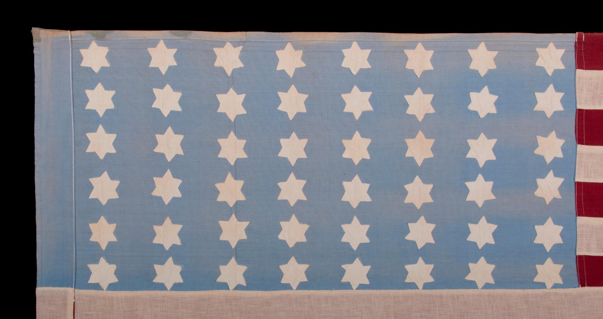 European WWII 48 Star American Flag Made in France or Belgium to Welcome US Troops