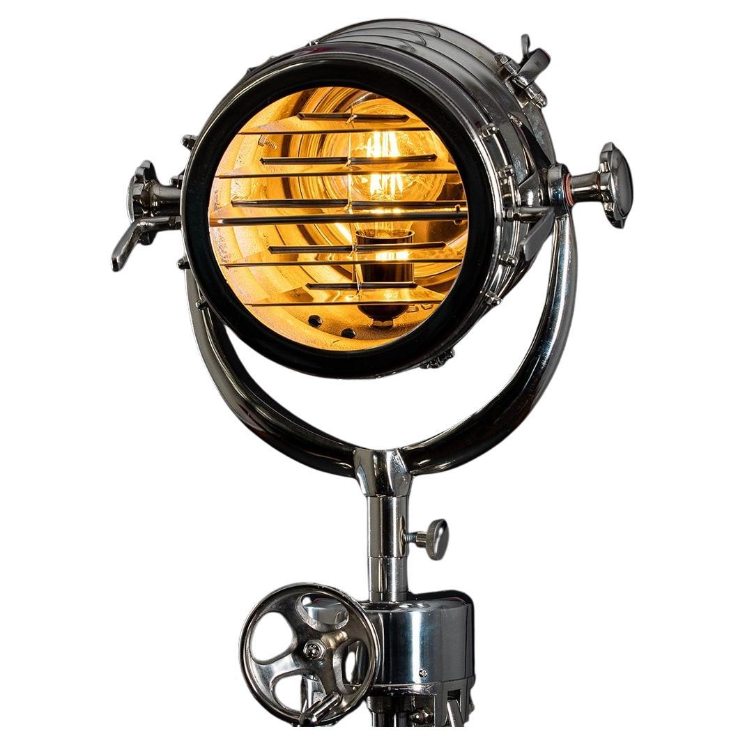 WWII Admiralty Morse Code Signal Floor Lamp