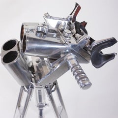 Binocolo Carl Zeiss Anti-Aircraft Kriegsmarine della seconda guerra mondiale