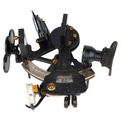 WWII era flying boat sextant by Henry Hughes & Son