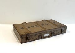 WWII Japanese Anti-Aircraft Calculator w/ Distance & Angle Discs, in Metal Case