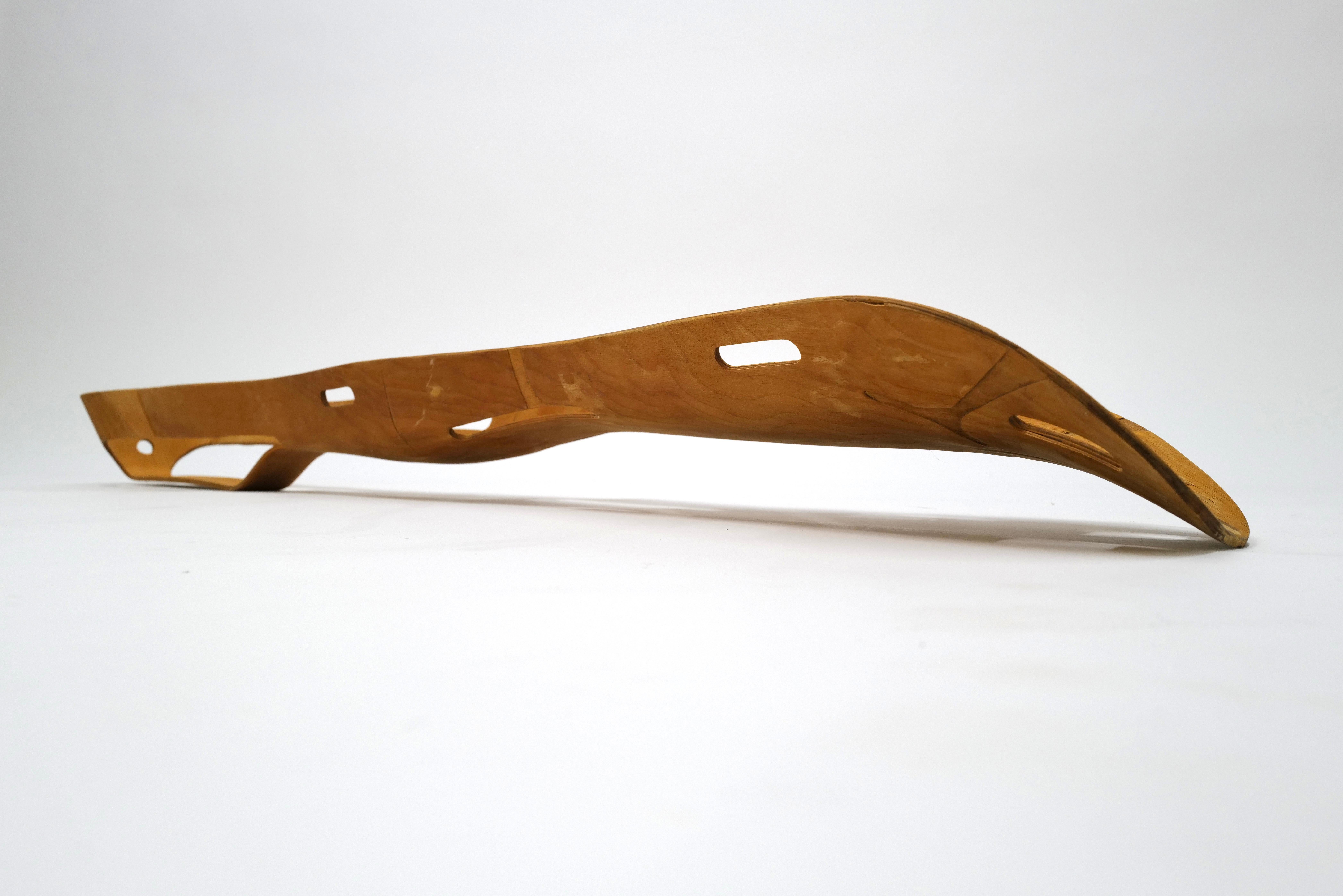 WWII Plywood Leg Splint by Charles Eames 7