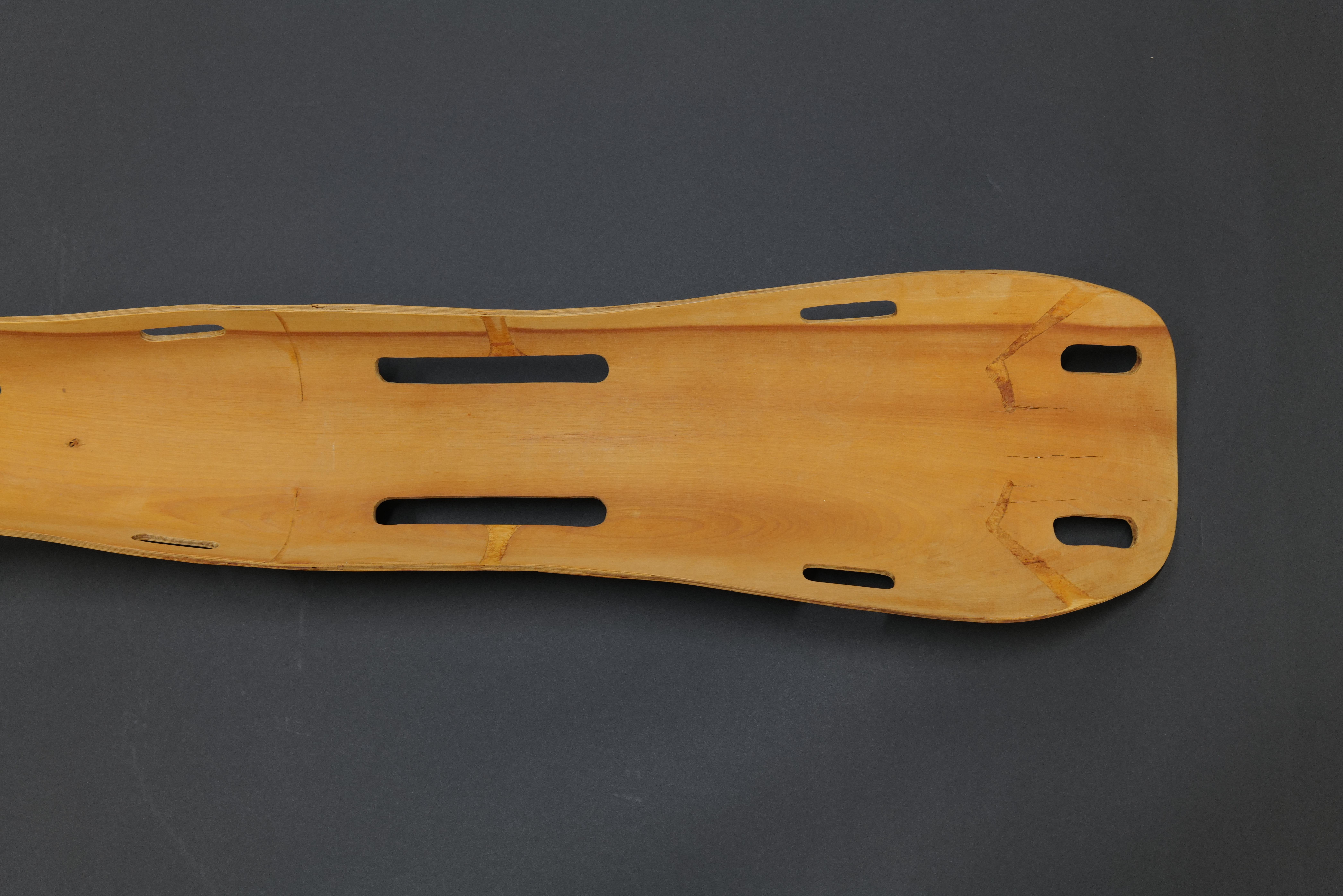 20th Century WWII Plywood Leg Splint by Charles Eames For Sale