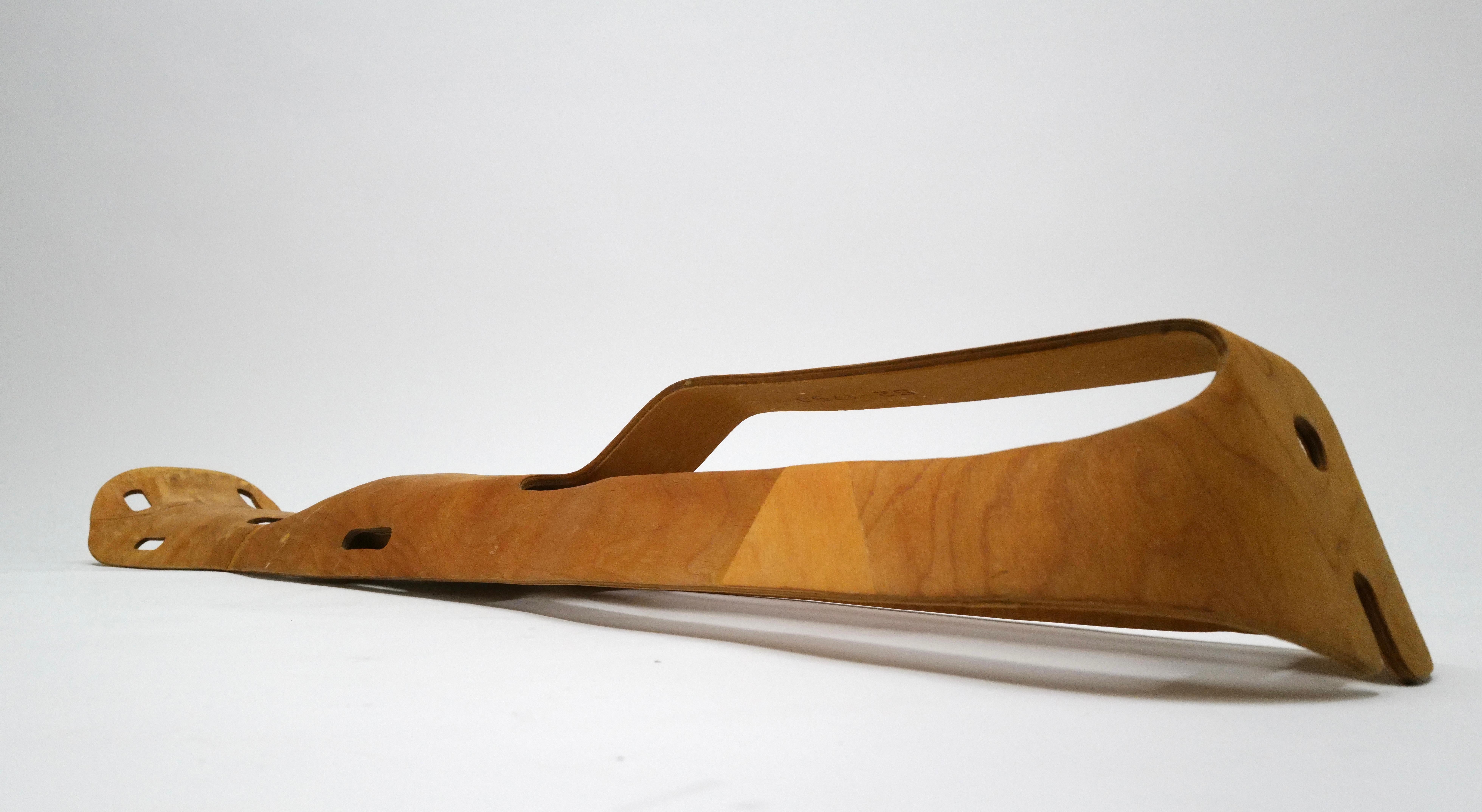WWII Plywood Leg Splint by Charles Eames 1