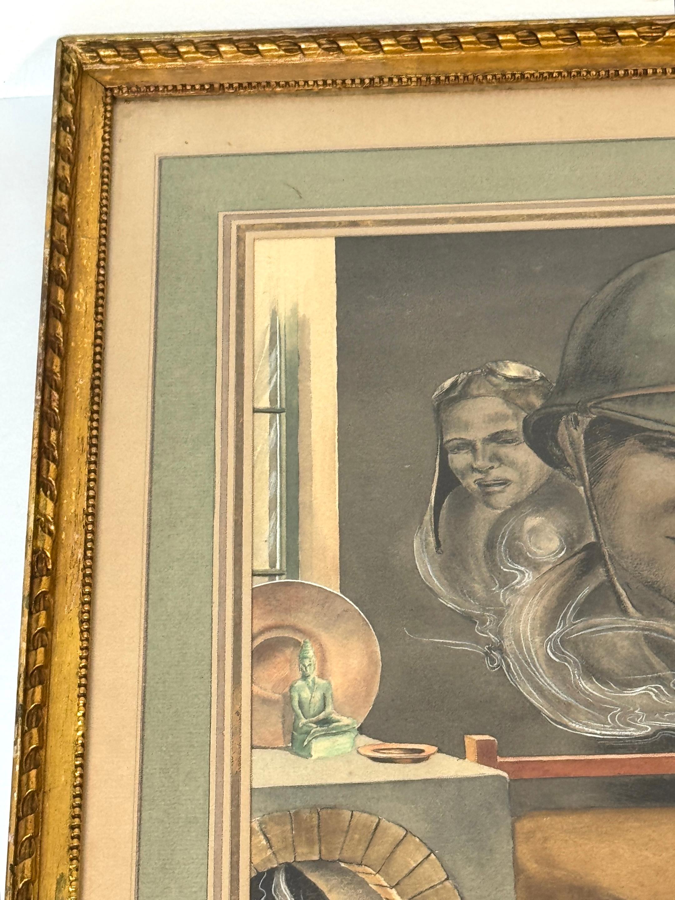 WWII Private Theater: Schwuler amerikanischer Soldat in der Reflexion im Angebot 9