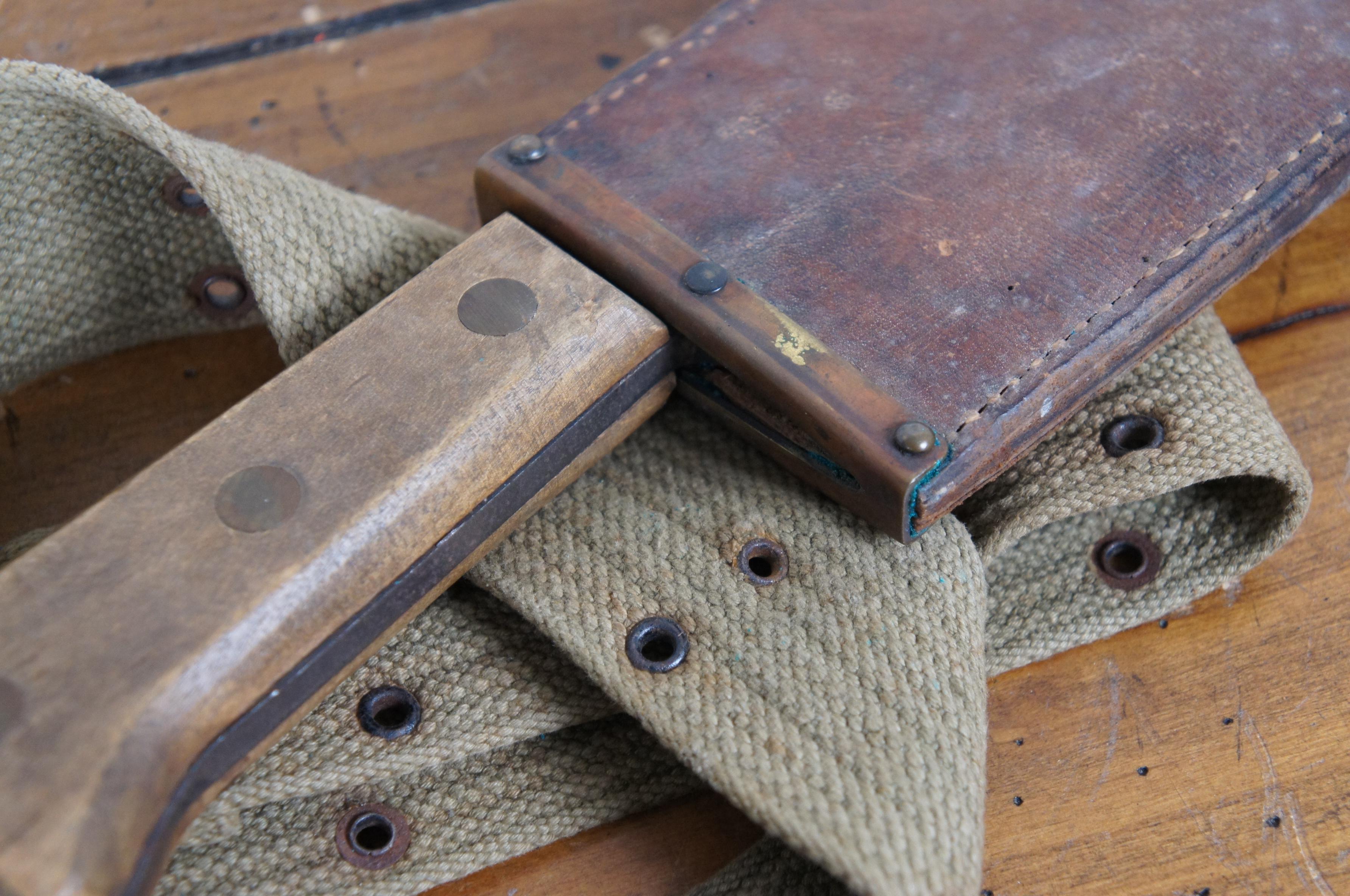 WWII USMC Boyt 44 Marine Medical Corps Machete Bolo Knife Chatillion NY 17