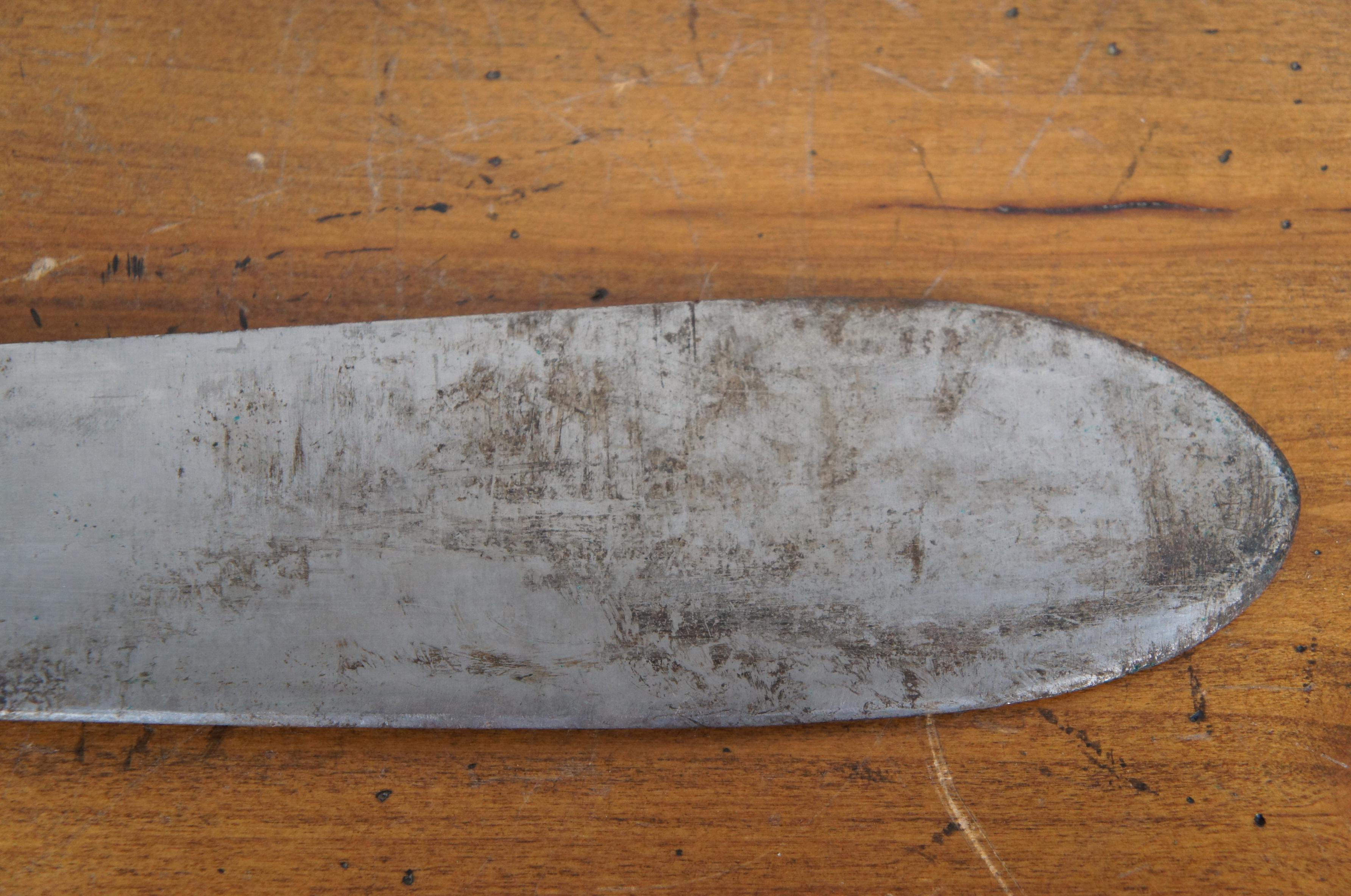 Mid-20th Century WWII USMC Boyt 44 Marine Medical Corps Machete Bolo Knife Chatillion NY 17