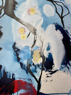 Lessons Learned, Original Signed Contemporary Abstract Mixed Media Painting