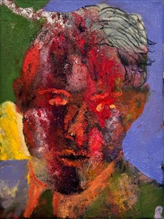 "Erosion 3" Oil Painting 12" x 9" inch by Wyatt Mills