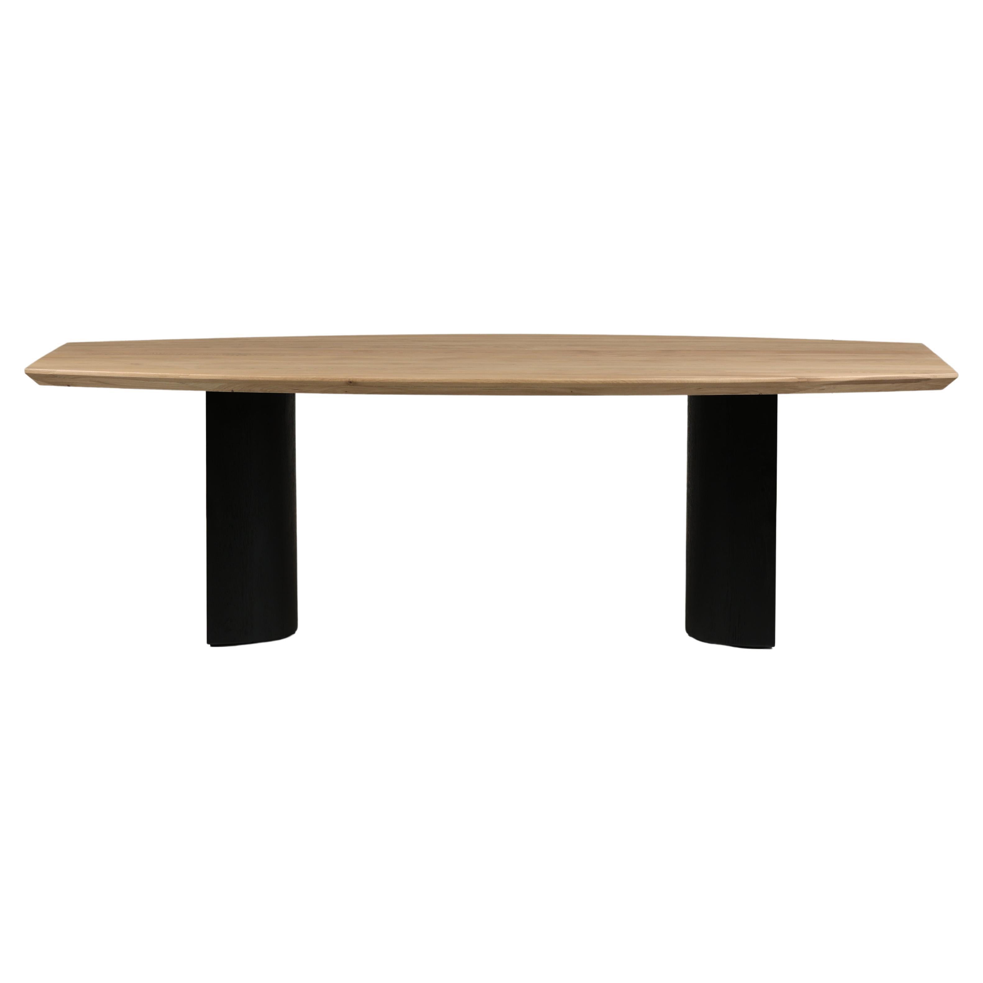 Wyda Conference Table from The Oak Saga collection by Arbore For Sale