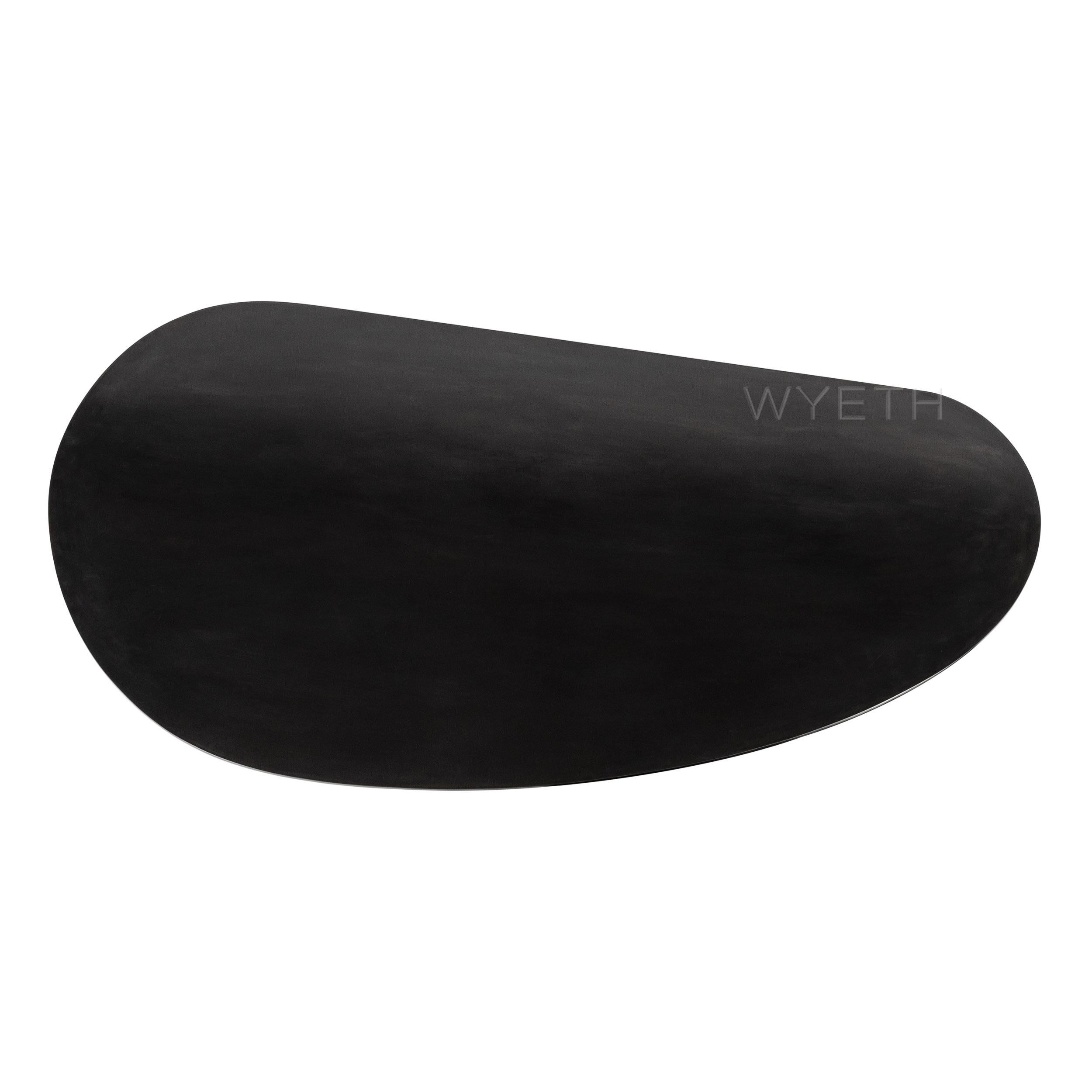 Table basse Chrysalis n° 1 en acier inoxydable noirci, 2015 Neuf - En vente à Sagaponack, NY