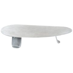 WYETH Chrysalis Table No. 1 in Steel with Hot Zinc Finish