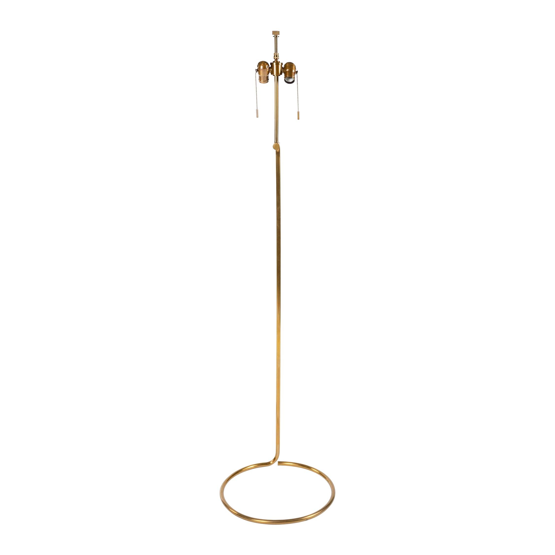 WYETH Original Bronze 'Rope' Floor Lamp For Sale