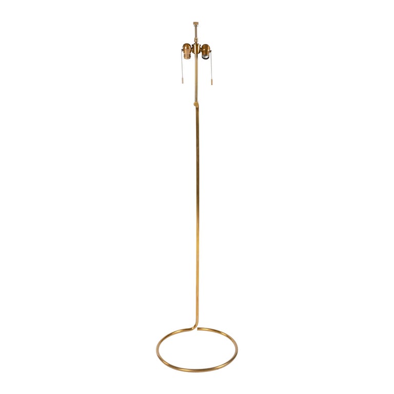 WYETH Original Bronze 'Rope' Floor Lamp For Sale at 1stDibs