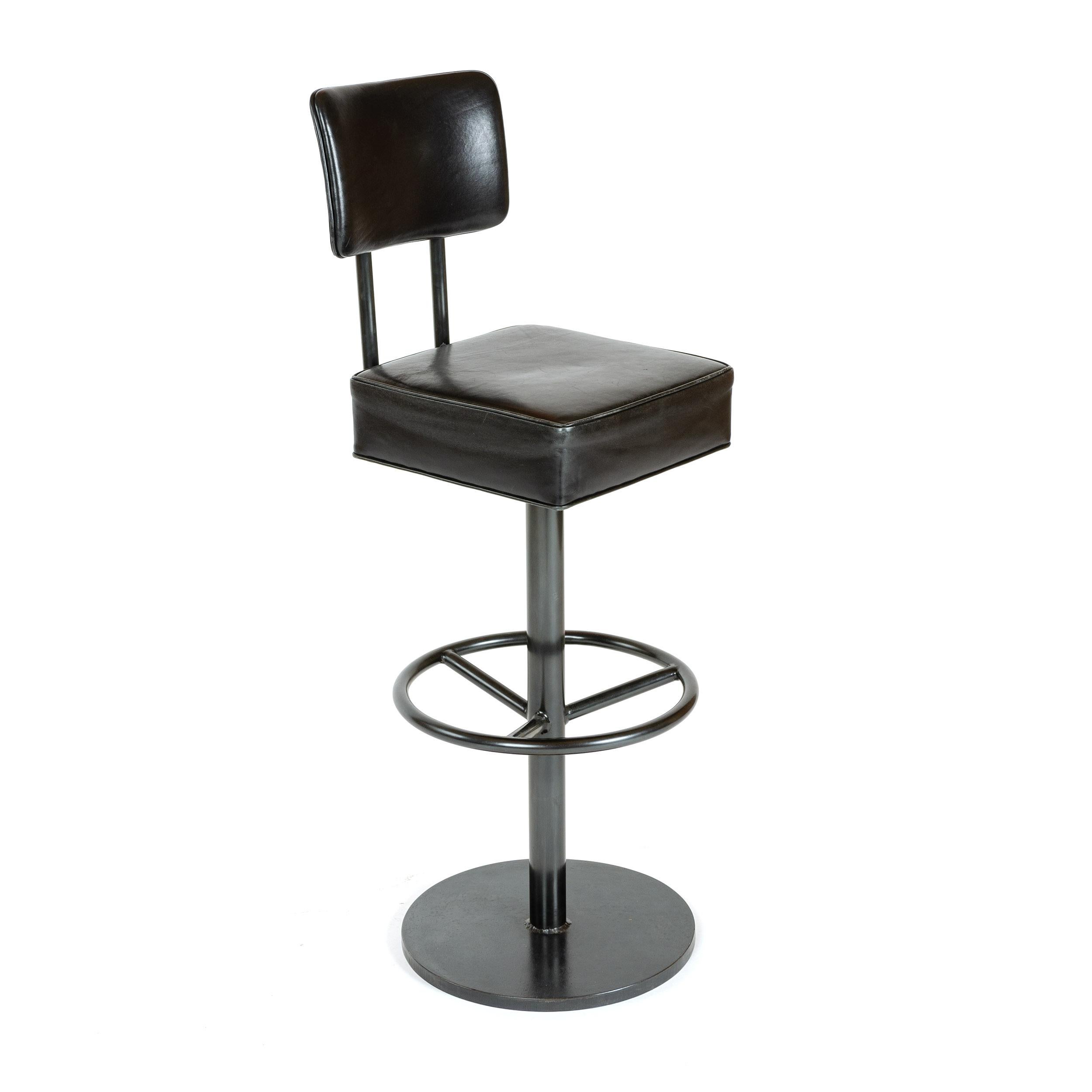 custom upholstered swivel bar stools