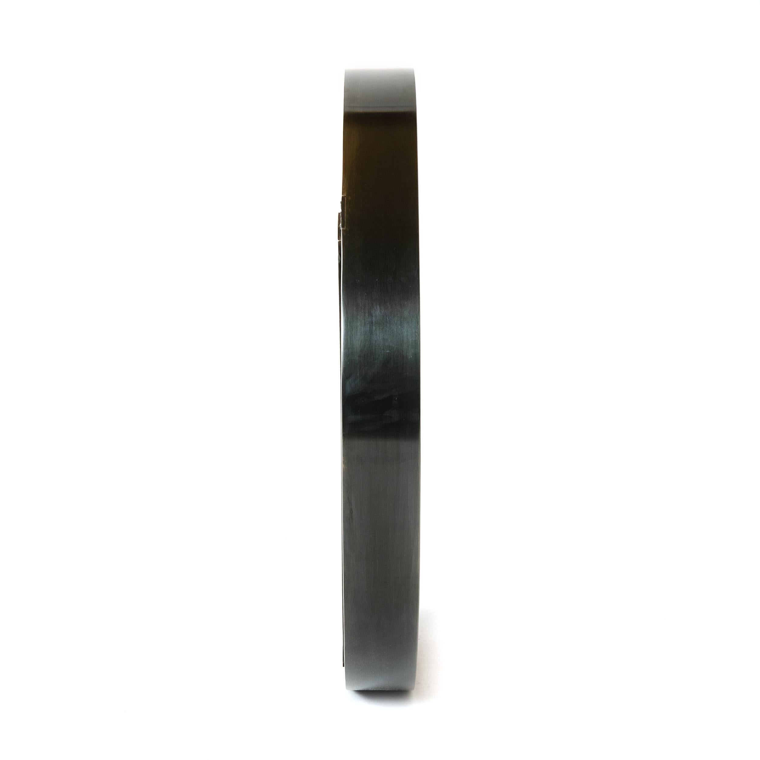 Perfekter Ring-Spiegel in Blackend Bronze, auf Bestellung gefertigt (amerikanisch) im Angebot