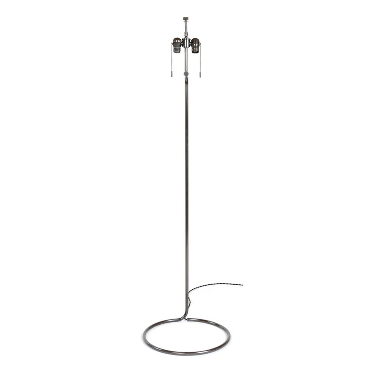 WYETH Original 'Rope' Floor Lamp in Blackened Bronze For Sale at 1stDibs