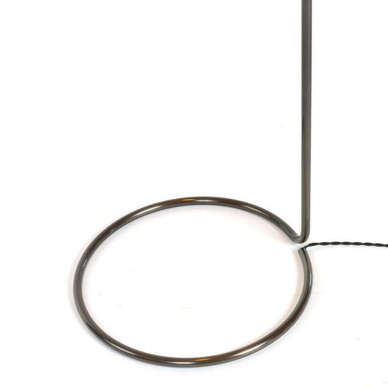 WYETH Original 'Rope' Floor Lamp in Blackened Bronze For Sale at 1stDibs