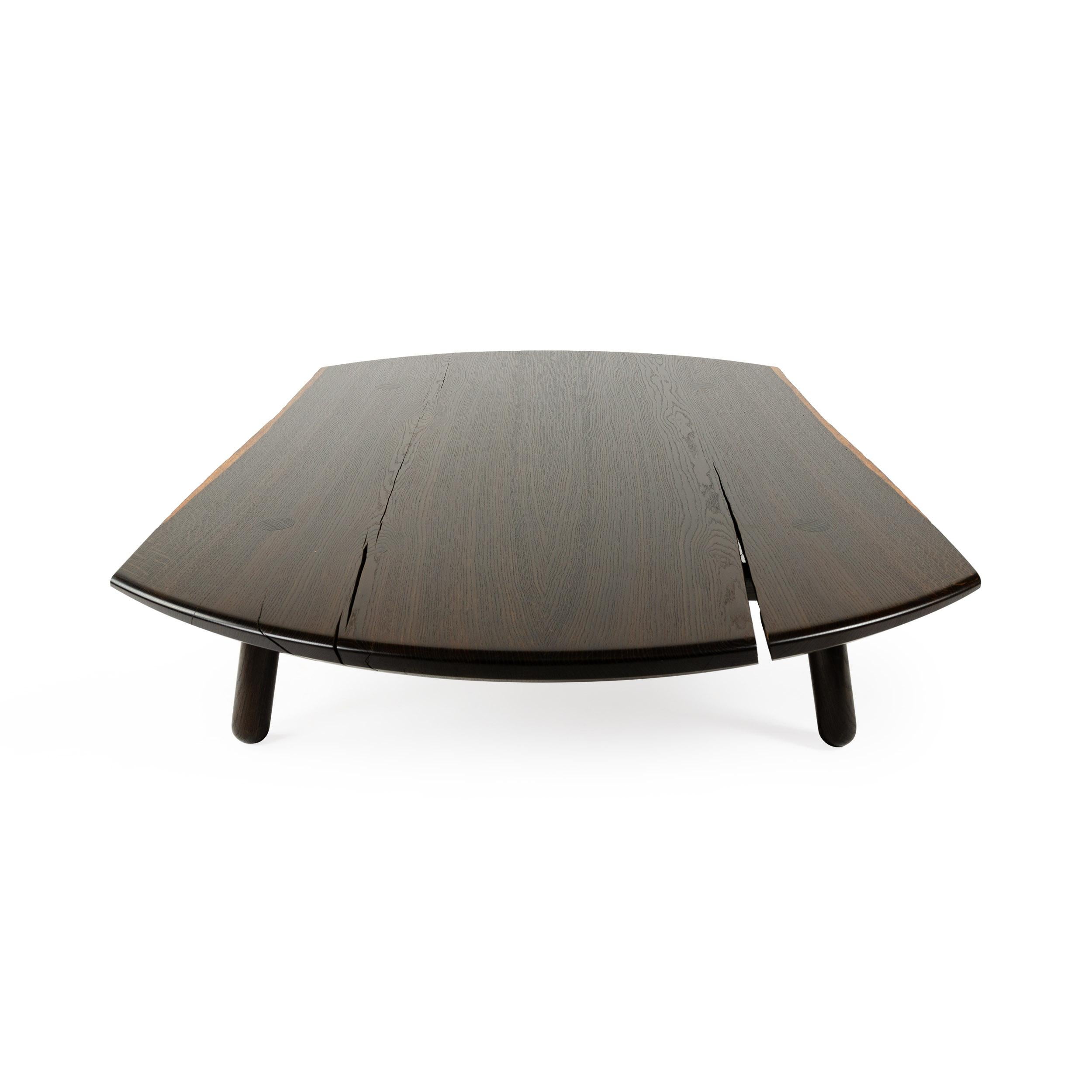 American Craftsman Wyeth Original Sliding Dovetail Low Table in Fumed Oak