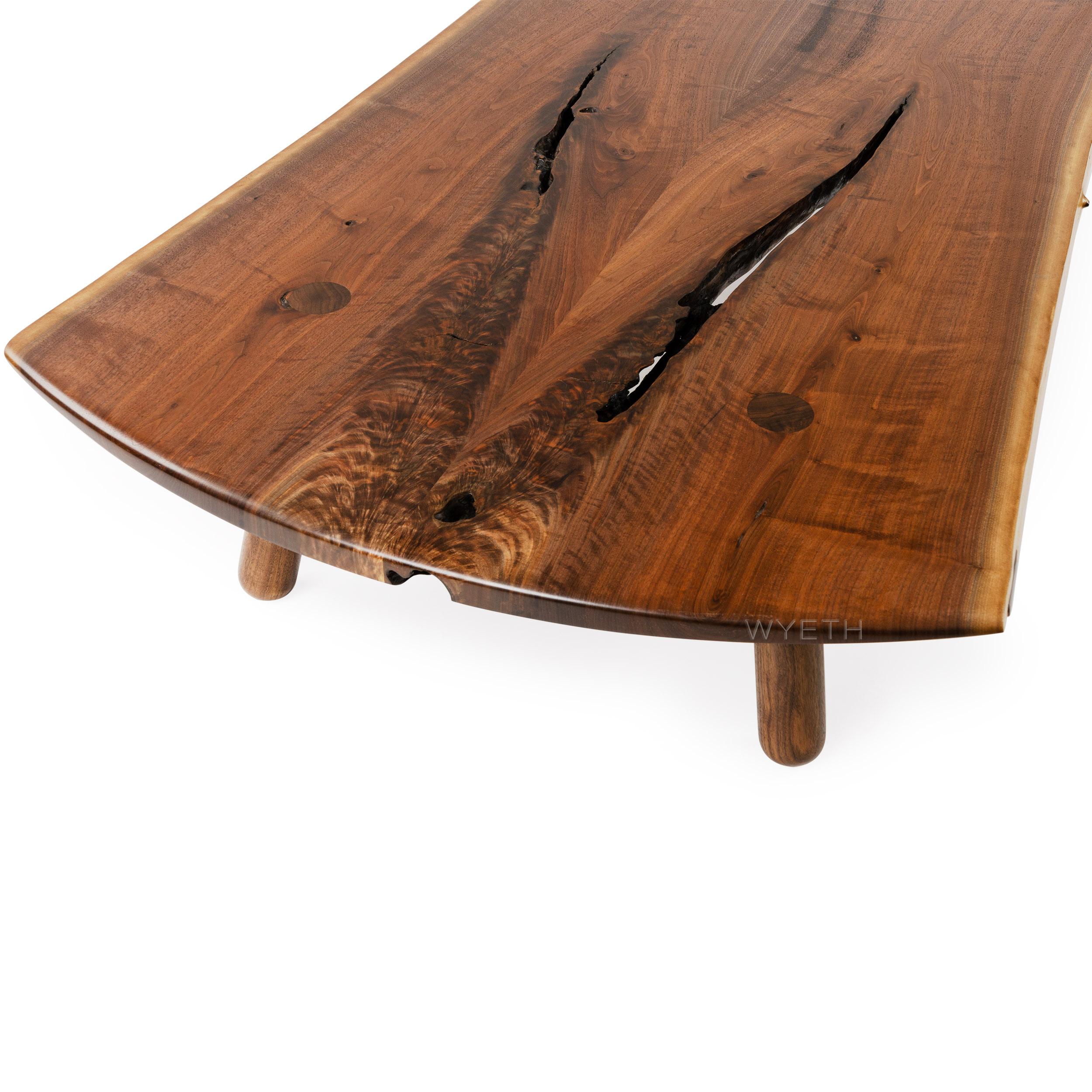 Walnut WYETH Original Sliding Dovetail Low Table