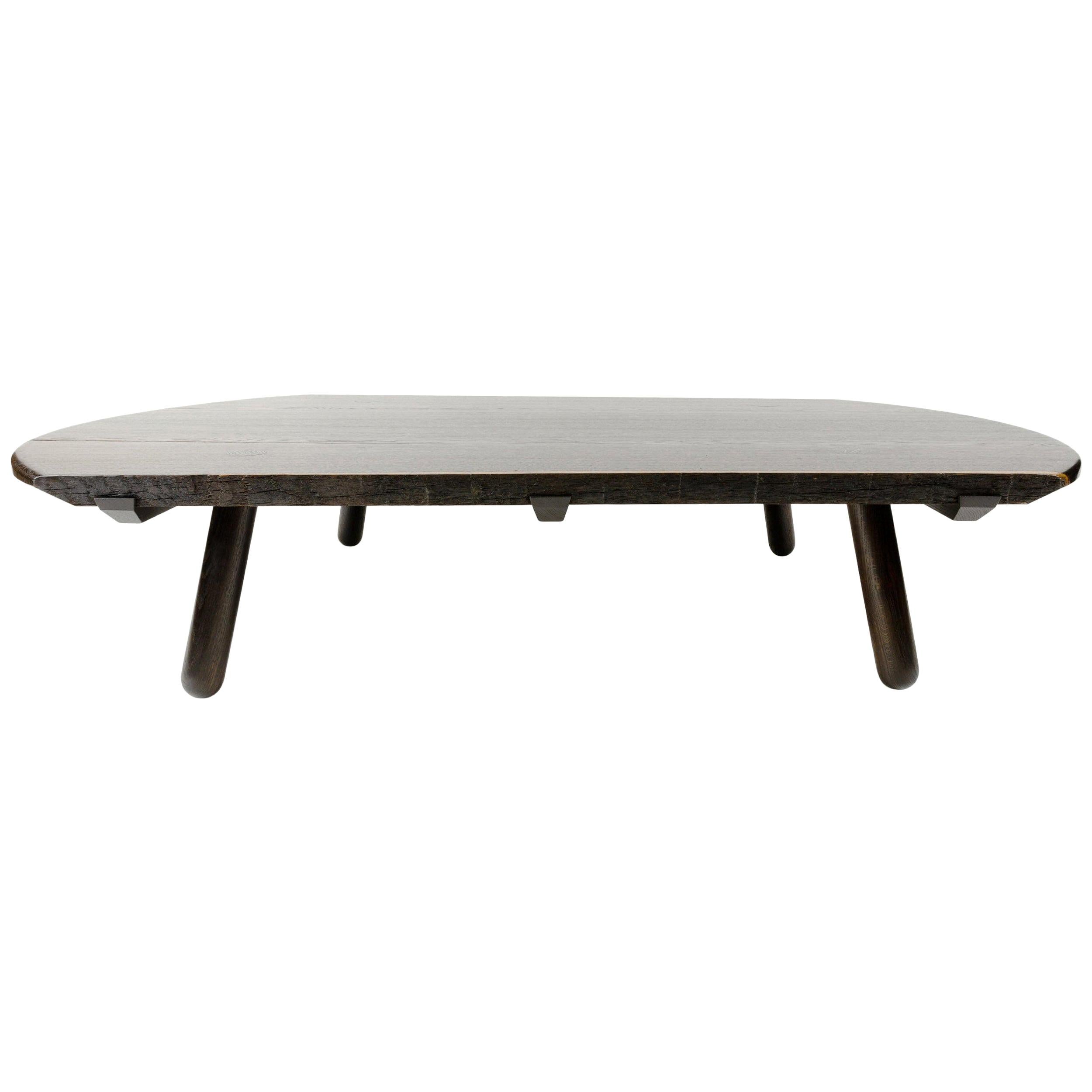 Wyeth Original Sliding Dovetail Low Table in Fumed Oak