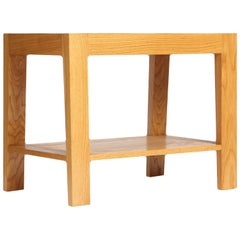 WYETH Original Split Bamboo and Oak Side / End Table