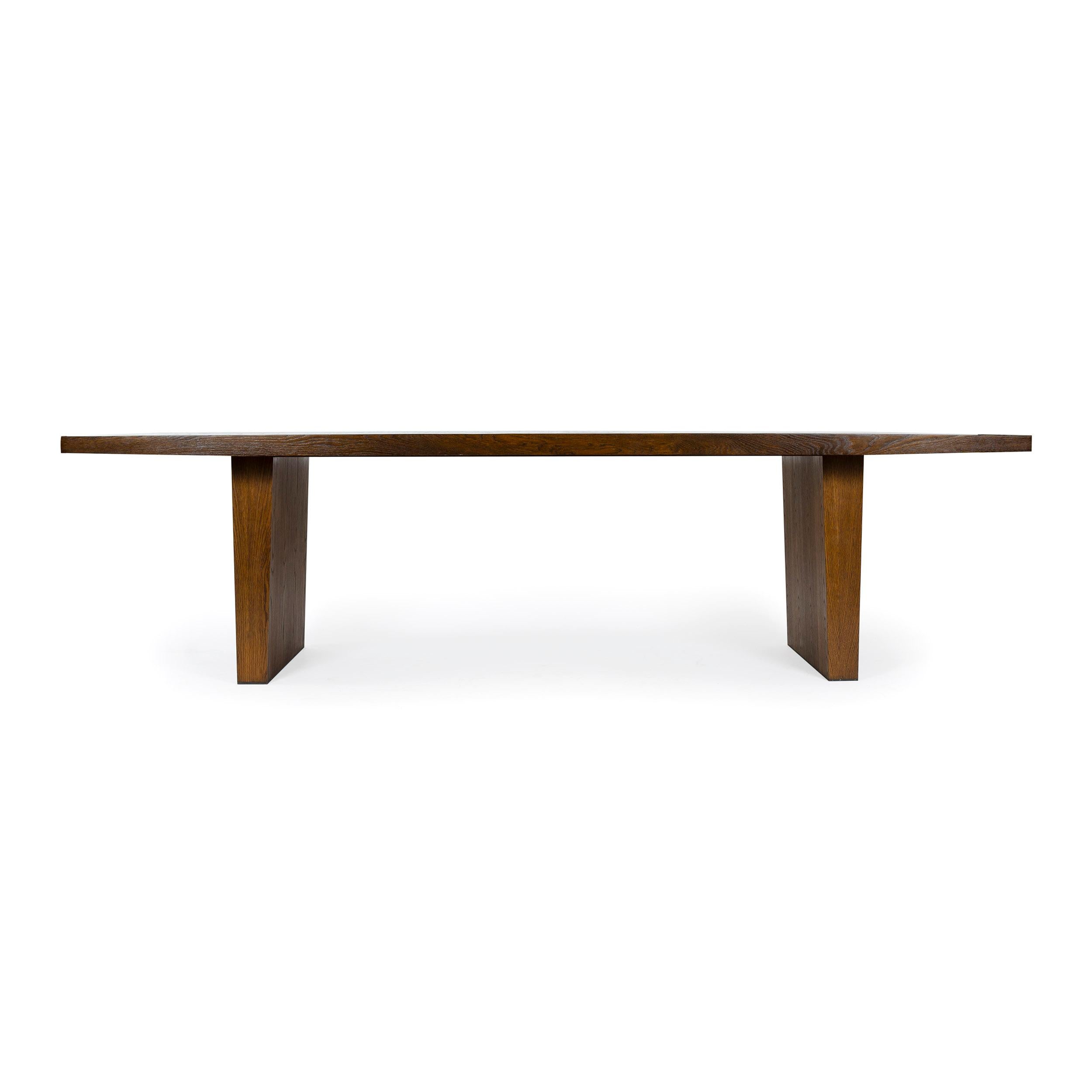 wyeth oak rectangular extension dining table