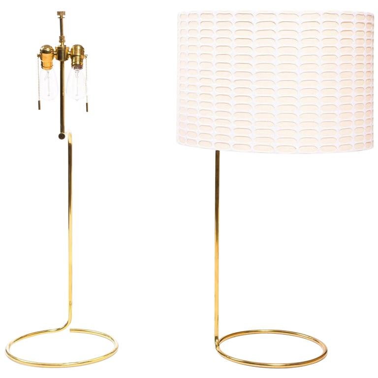 Wyeth Original Tall Bronze 'Rope' Table Lamp and Shade