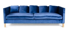 Thin Frame Tuxedo Sofa