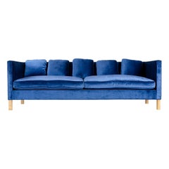 Thin Frame Tuxedo Sofa