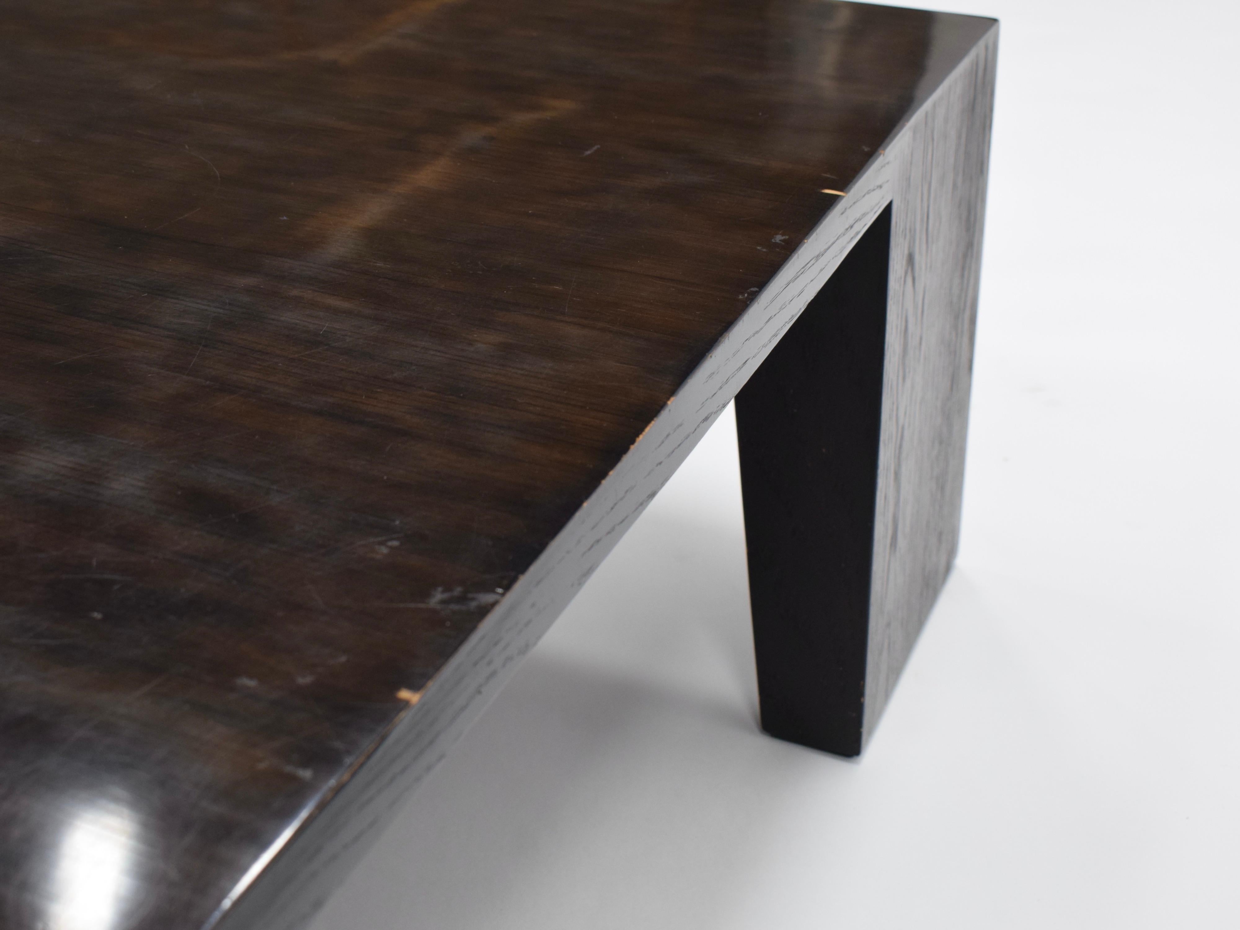 Bambou Table basse en bambou fendu Wyeth en vente