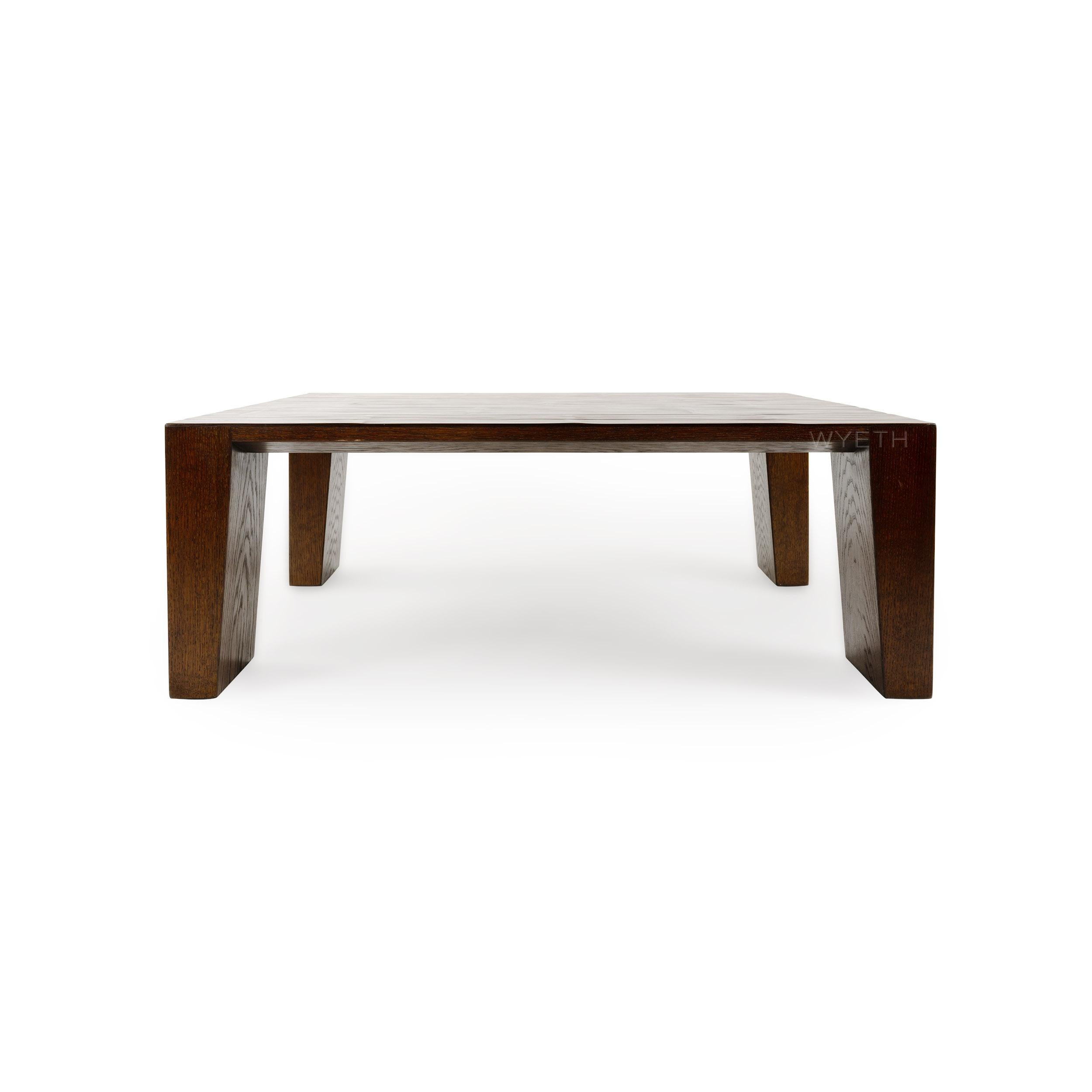 wyeth split bamboo coffee table