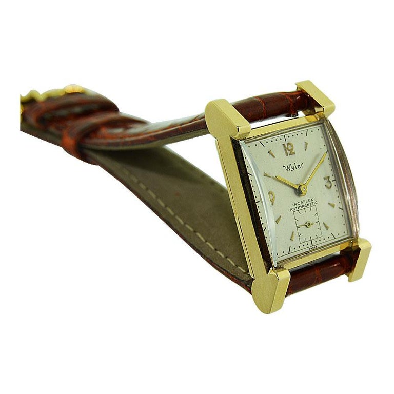 art deco tank watch