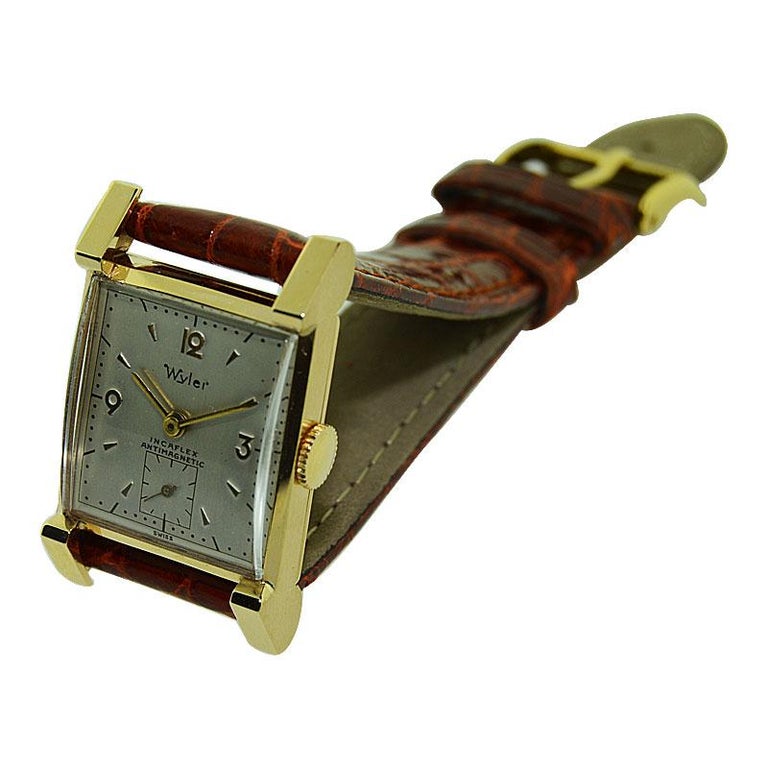 art deco tank watch